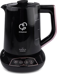 Karaca Çaysever Konuşan 1700 W Cam Demlikli Çay Makinesi