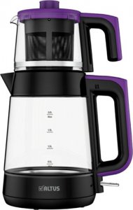 Altus AL 796 S 1900 W Siyah Cam Çay Makinesi