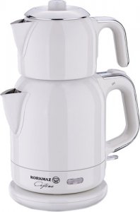 Korkmaz A331-08 Çaytema Vanilya/Krom 1600 W Çay Makinesi