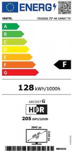 Vestel 75U9520 4K Ultra HD 75