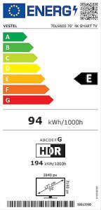 Vestel 70U9600 4K Ultra HD 70