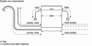 Profilo BM5221MA 5 Programlı Bulaşık Makinesi