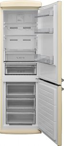 Vestel Retro NFK37201 Bej Kombi No-Frost Buzdolabı