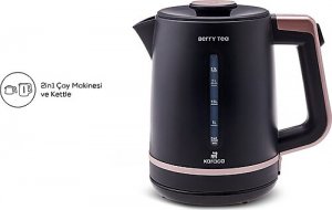 Karaca Berry Tea XL 2in1 1700 W Roseberry Çelik Çay Makinesi