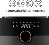 Arzum AR2074-G Airtasty XL Air Fryer 6 lt Gümüş Yağsız Fritöz