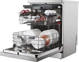 Hoover HF 5B2S1PX-17 10 Programlı Bulaşık Makinesi