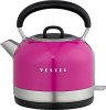 Vestel Retro Pembe 2200 W 1.7 lt Çelik Kettle