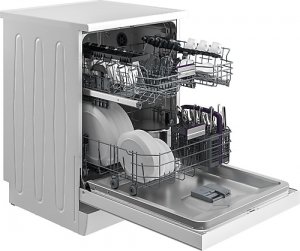 Beko BM 6047 BC 6 Programlı Beyaz Cam Bulaşık Makinesi