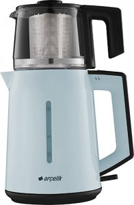 Arçelik CM 3940 M Mavi 1800 W Cam Demlikli Çay Makinesi