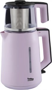 Beko CM 2940 P Pembe 1750 W Cam Demlikli Çay Makinesi