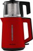 Arçelik CM 3940 K Kırmızı 1800 W Cam Demlikli Çay Makinesi