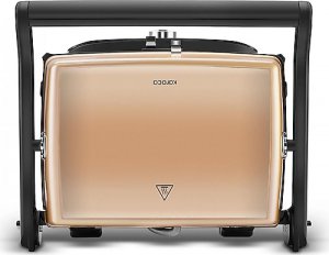 Karaca Gastro Grill Glass Premium 2400 W Mineral Gold Tost Makinesi