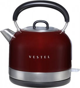 Vestel Retro Bordo 2200 W 1.7 lt Çelik Kettle