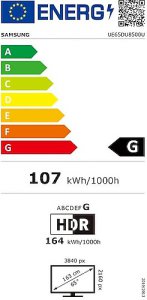 Samsung 65DU8500 4K Ultra HD 65