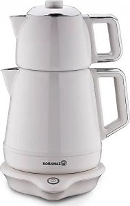 Korkmaz A332-05 Demiks Vanilya Krom 2000 W Çelik Çay Makinesi