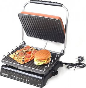 Dökümix Ultra Plus Rose Gold 1800 W Organik Döküm Izgara ve Tost Makinesi