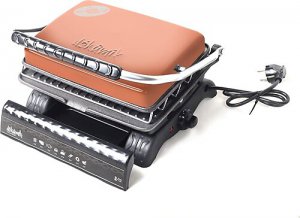 Dökümix Ultra Plus Rose Gold 1800 W Organik Döküm Izgara ve Tost Makinesi