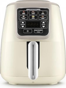 Karaca Air Pro Cook Köz Steel XL Çelik Hazneli 4 lt Iconic Beige Yağsız Fritöz