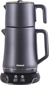 Homend Royaltea Elegant 1776H 1800 W Siyah Çay Makinesi