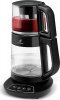 Karaca Çaysever 3in1 Black Konuşan Cam Çay Makinesi