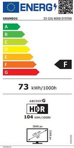 Grundig 55 GJU 8000 4K Ultra HD 55