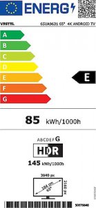 Vestel 65UA9631 4K Ultra HD 65