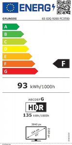 Grundig 65 GJQ 9200 4K Ultra HD 65