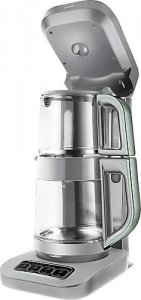 Karaca Çaysever Robotea Pro 4in1 2500 W Soft Green Konuşan Cam Çay Makinesi