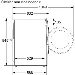 Siemens WG44A2X0TR 1400 Devir 9 kg Çamaşır Makinesi