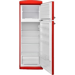 Vestel SC32211 Retro Kırmızı Çift Kapılı Buzdolabı