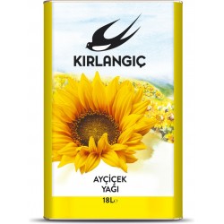 Kırlangıç Ayçiçek Yağı 18 lt kk