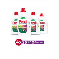 Persil Sıvı Çamaşır Deterjanı 4 X 1690 ml (104 YIKAMA) Color
