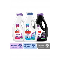 Omo Sıvı Deterjan Active Fresh Cold Power Renkliler 1690 ml Cold Power Beyazlar Ve Renkiler Siya