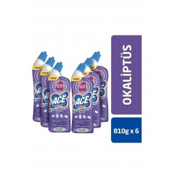 ACE Ultra Yoğun Kıvamlı Çamaşır Suyu Okaliptus 810g X6